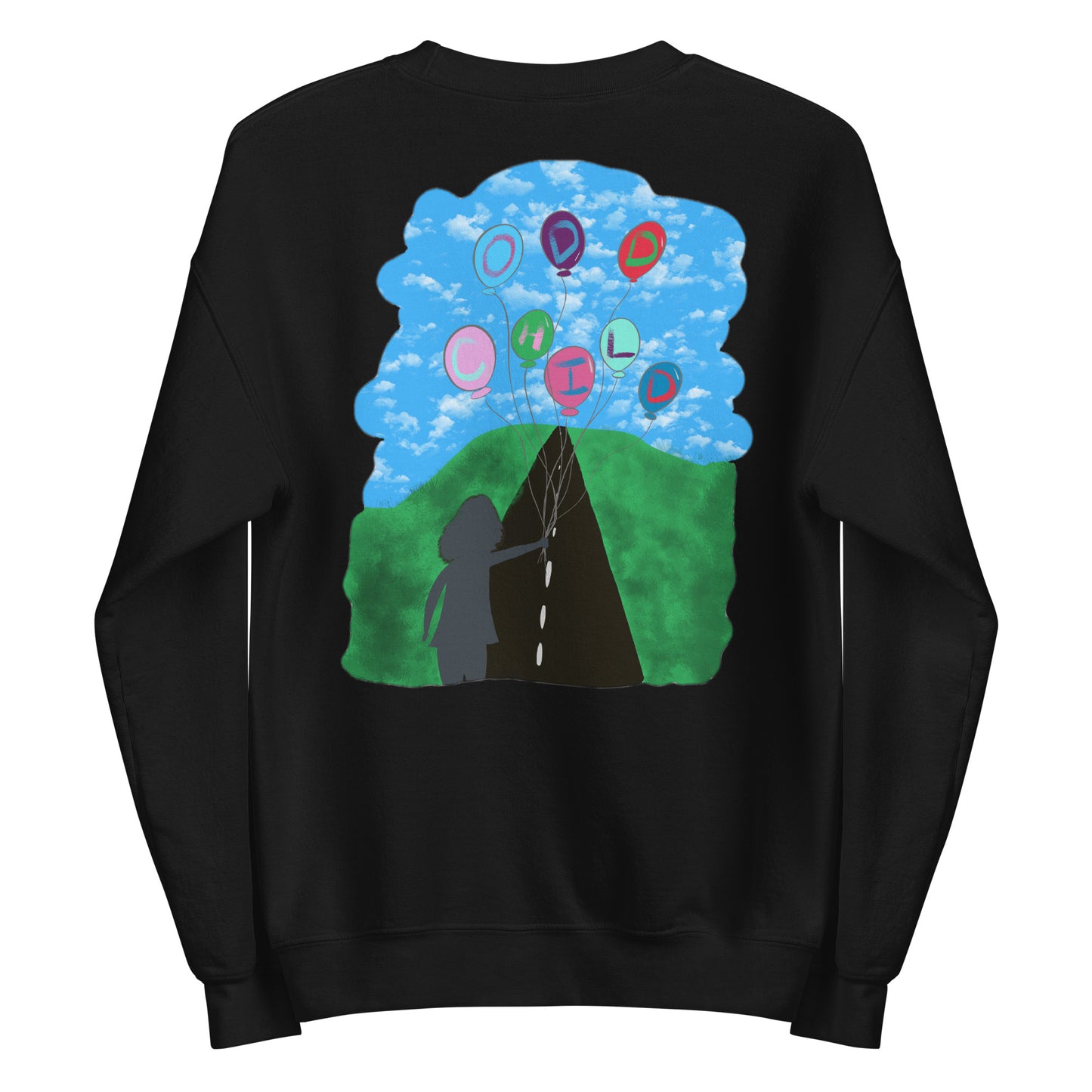 Balloon Child Crew Sweatshirt