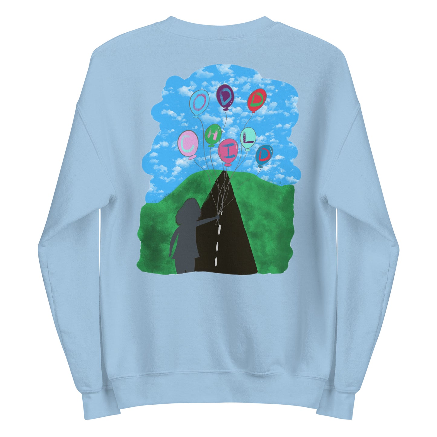 Balloon Child Crew Sweatshirt